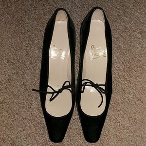 Vintage Velvet Christian Louboutin Heels